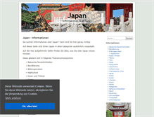 Tablet Screenshot of informationen-japan.de
